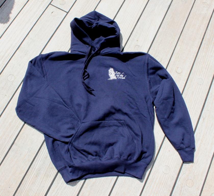 Kapuzenpullover marineblau