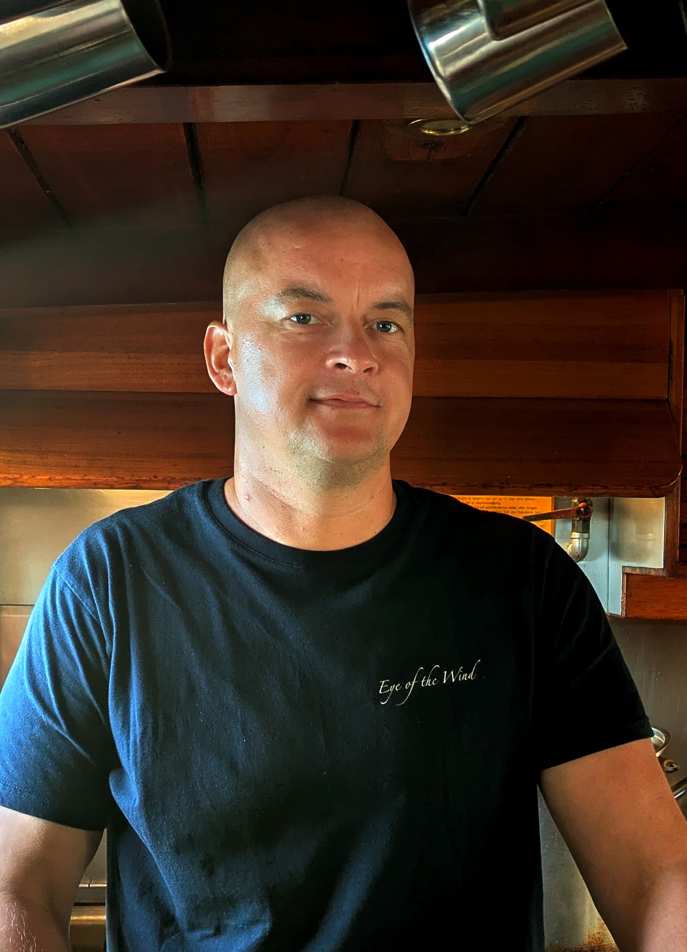 Crewmitglied Schiffskoch Dennis