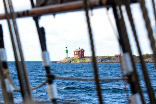End of the sailing season in the Swedish Archipelago