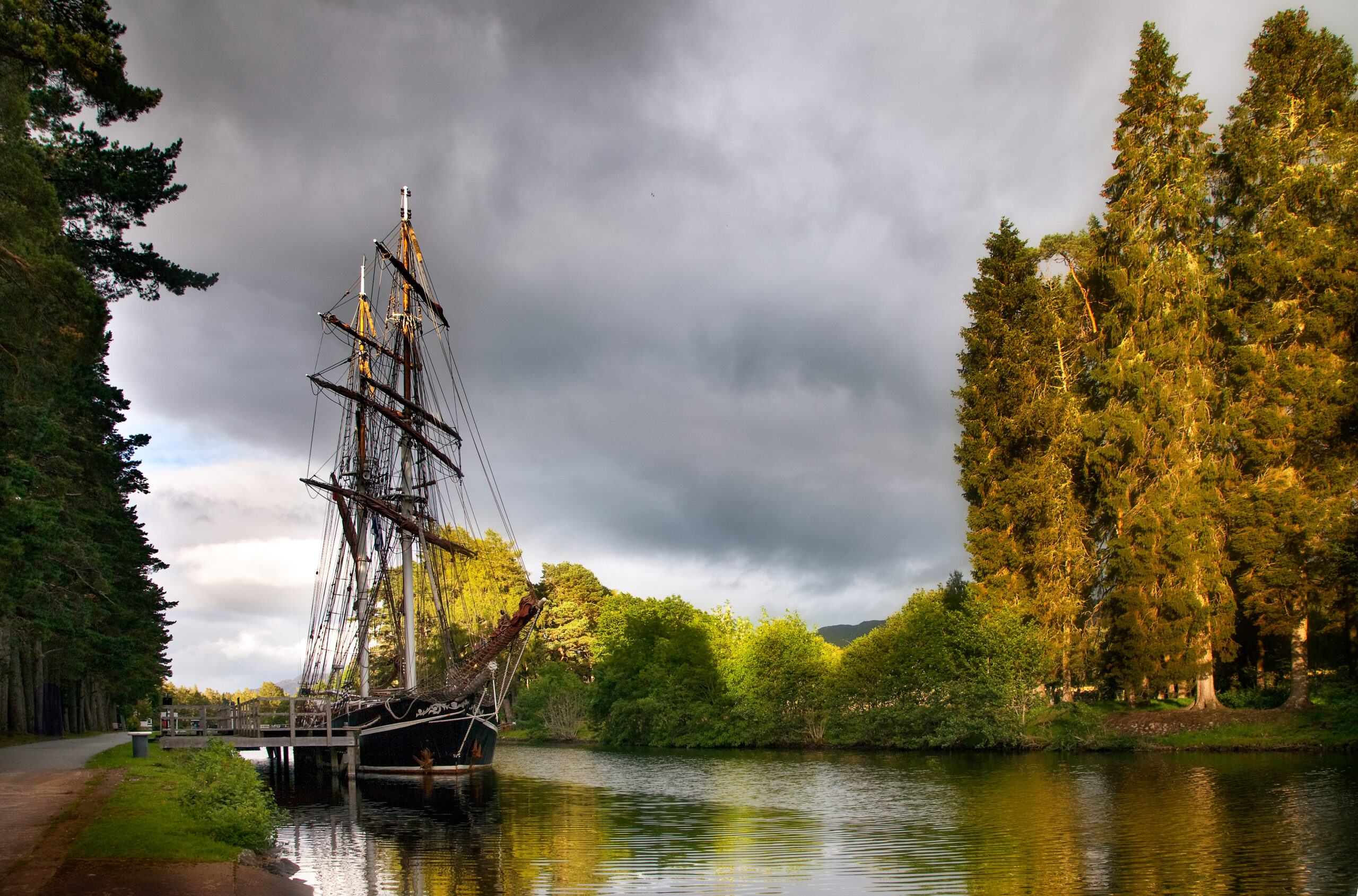 Goldener Oktober im Øresund Kattegat und Trollhätte Kanal