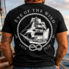 T-Shirt schwarz 50 Jahre Eye of the Wind