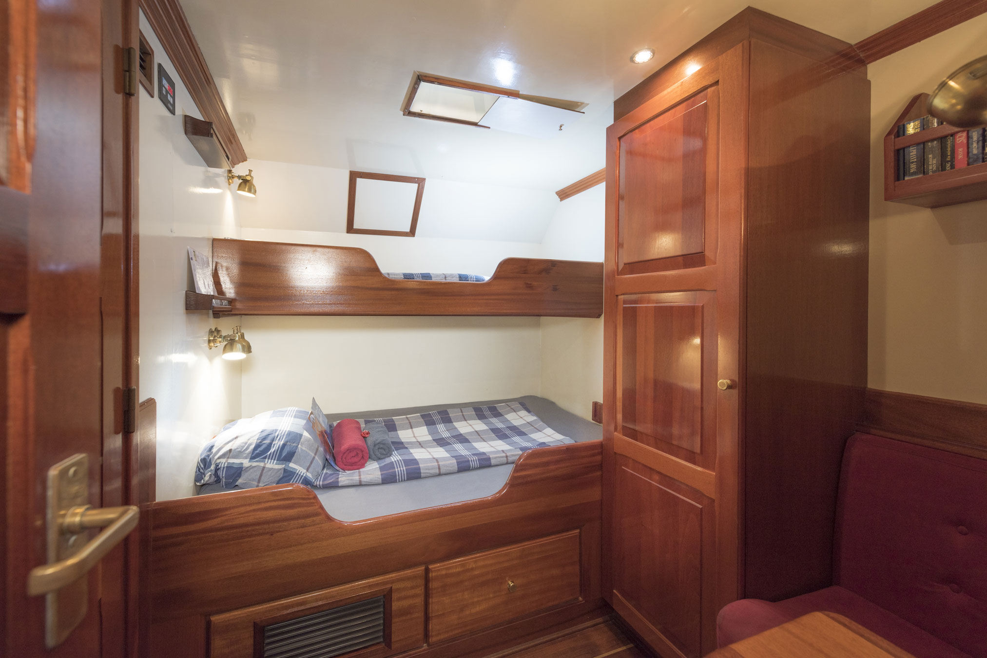 Overnight stay on board in Hamburg